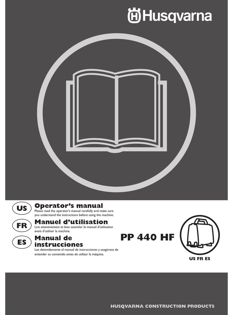 Husqvarna PP 440 HF Operator's manual