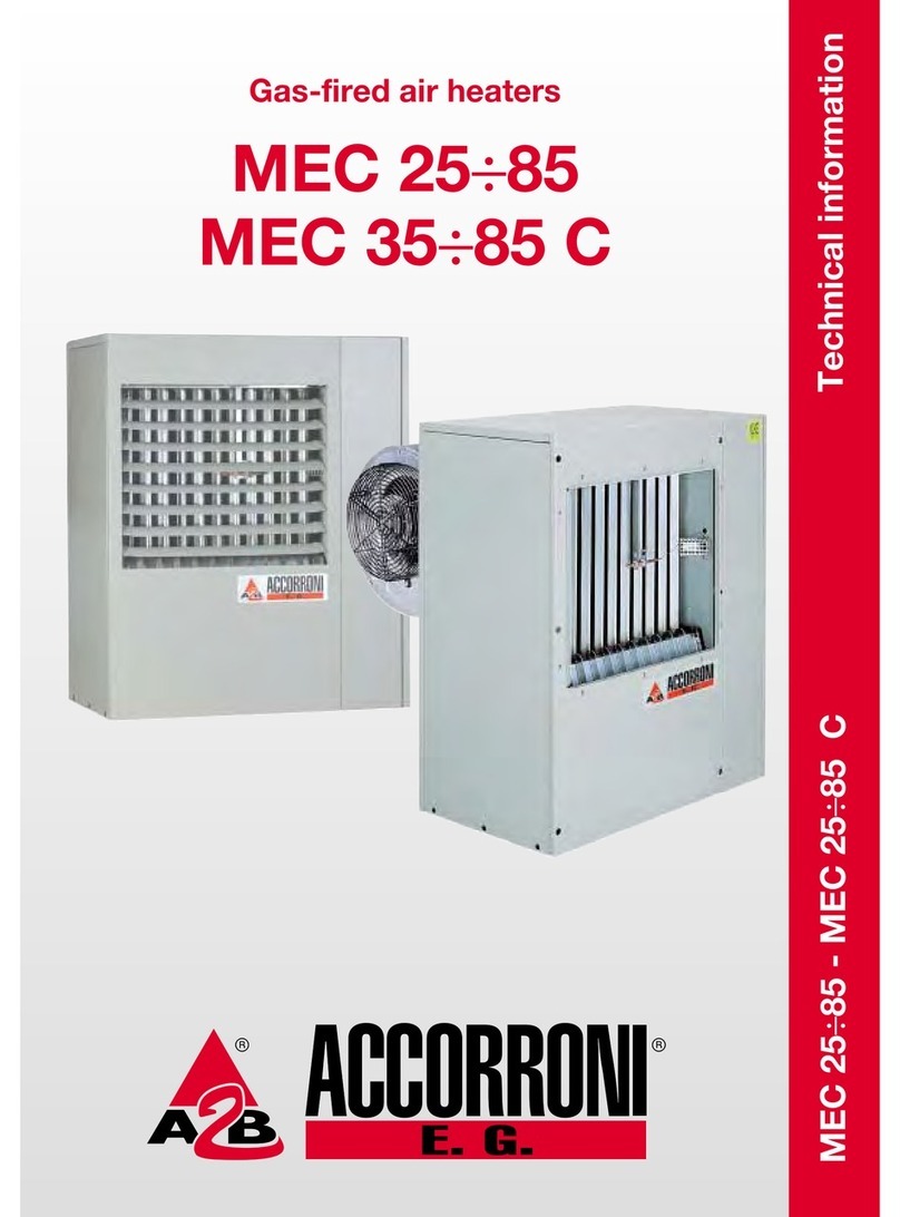 Accorroni MEC25-85 technical information