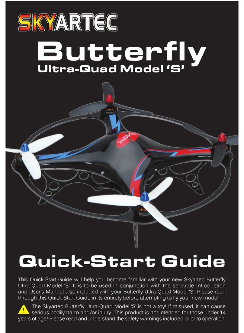 SkyArtec Butterfly S quick start guide