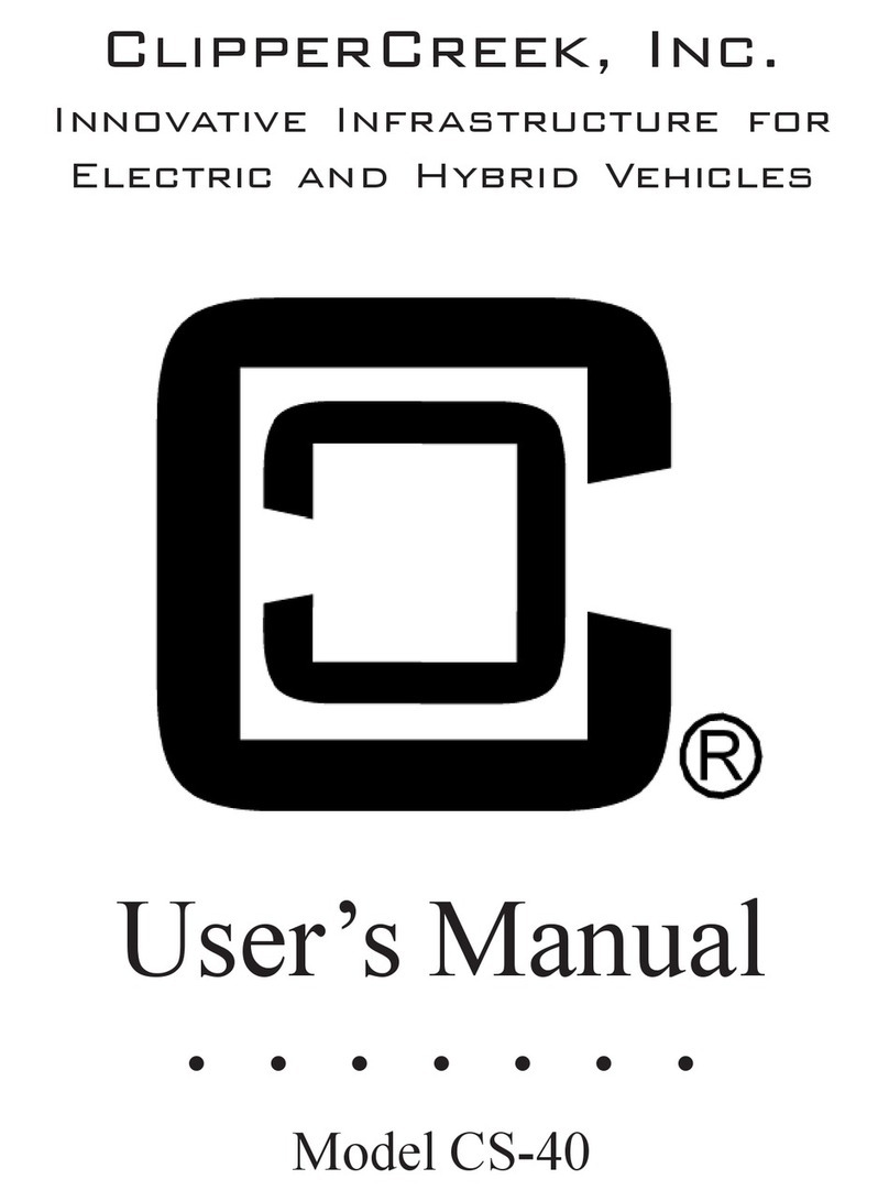 ClipperCreek CS-40 user manual