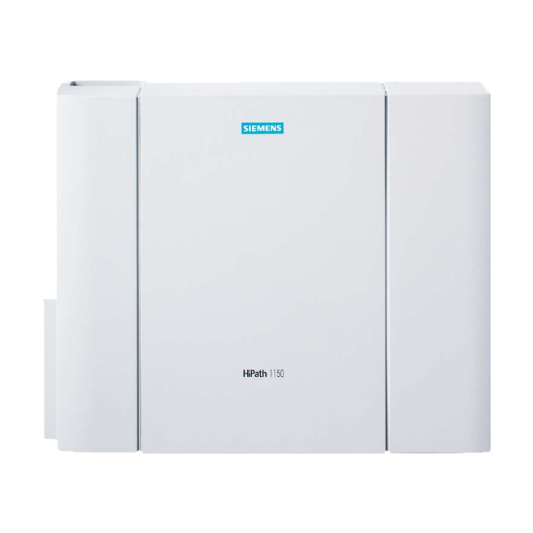 Siemens HiPath 1100 User manual