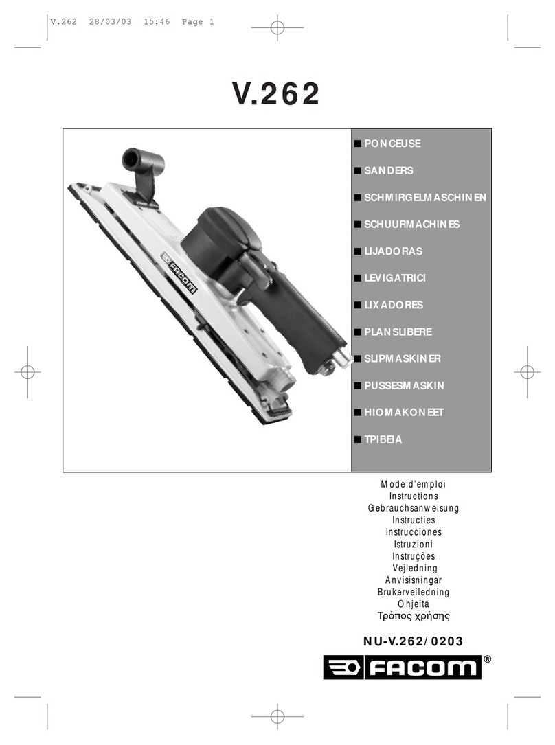 Facom V.262 User manual