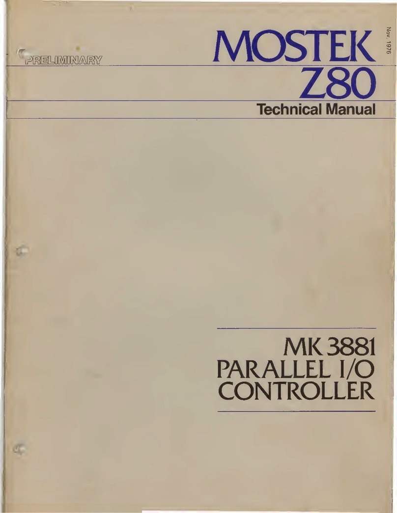 Mostek z80 User manual