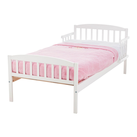 Kiddicare Classic Toddler Bed User manual Kiddicare Classic Toddler Bed User manual