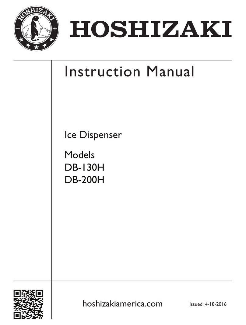 Hoshizaki DB-130H User manual