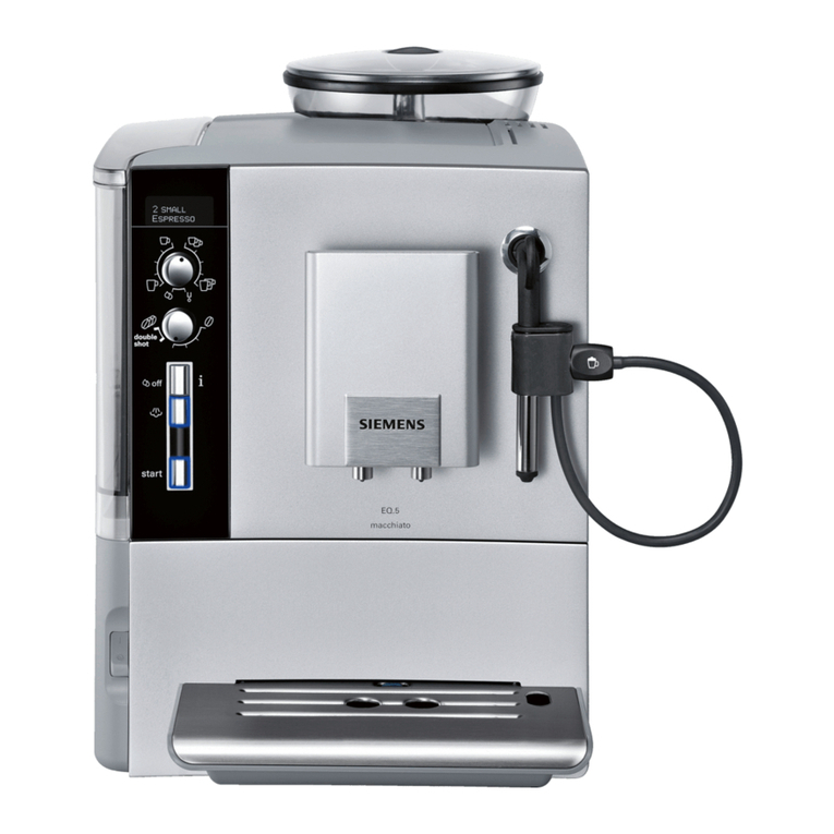 Siemens TE503 User manual