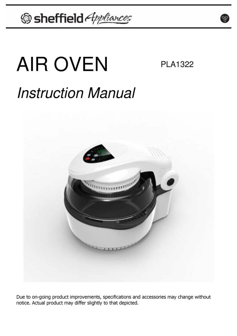 Sheffield PLA1322 instruction manual