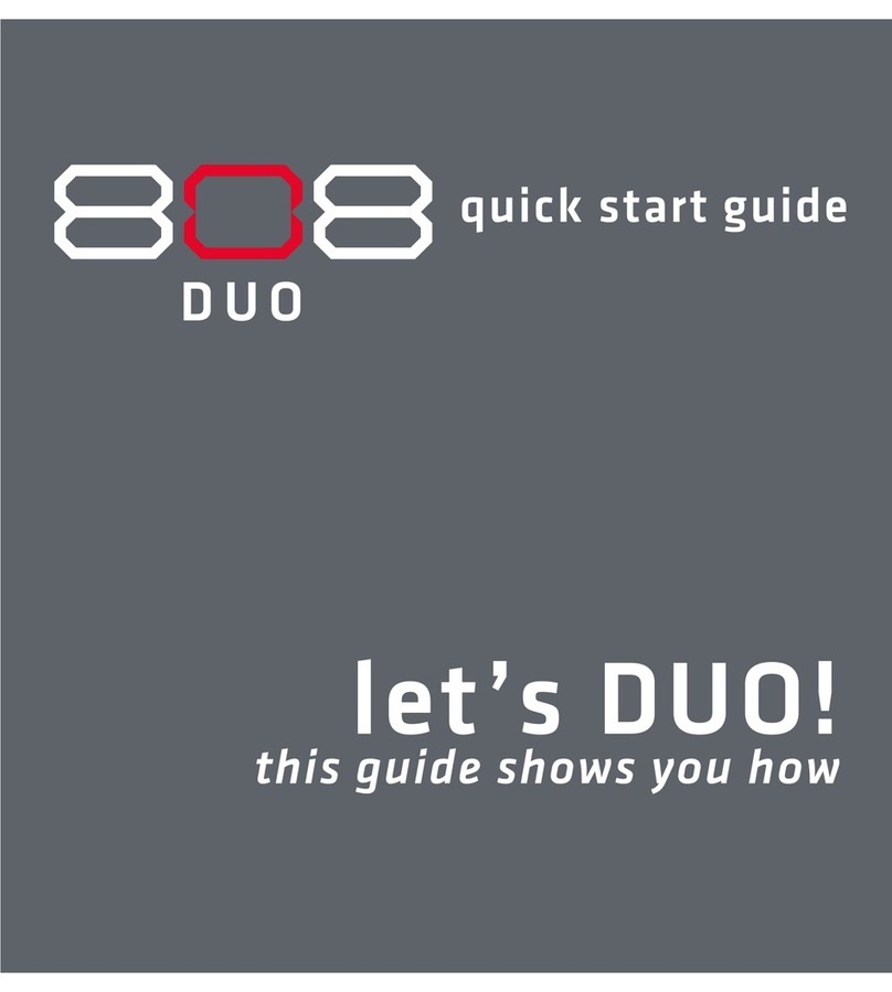 808 DUO quick start guide