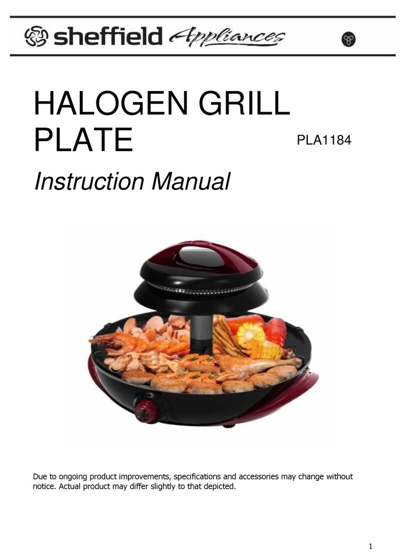 Sheffield PLA1184 instruction manual