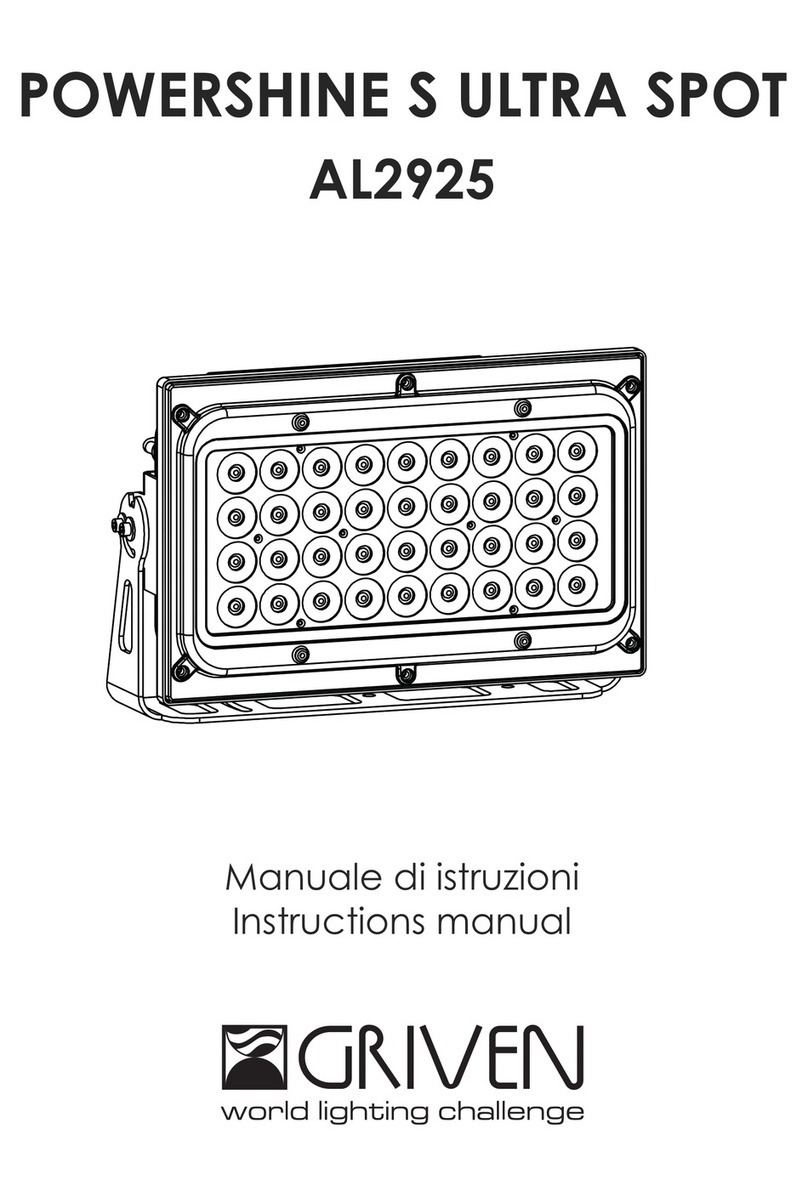 Griven AL2925 instruction manual