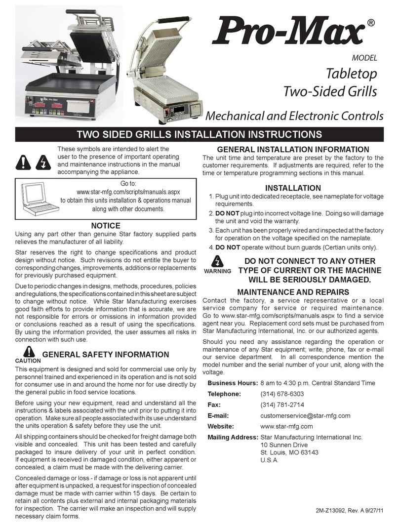 Promax TABLETOP User manual