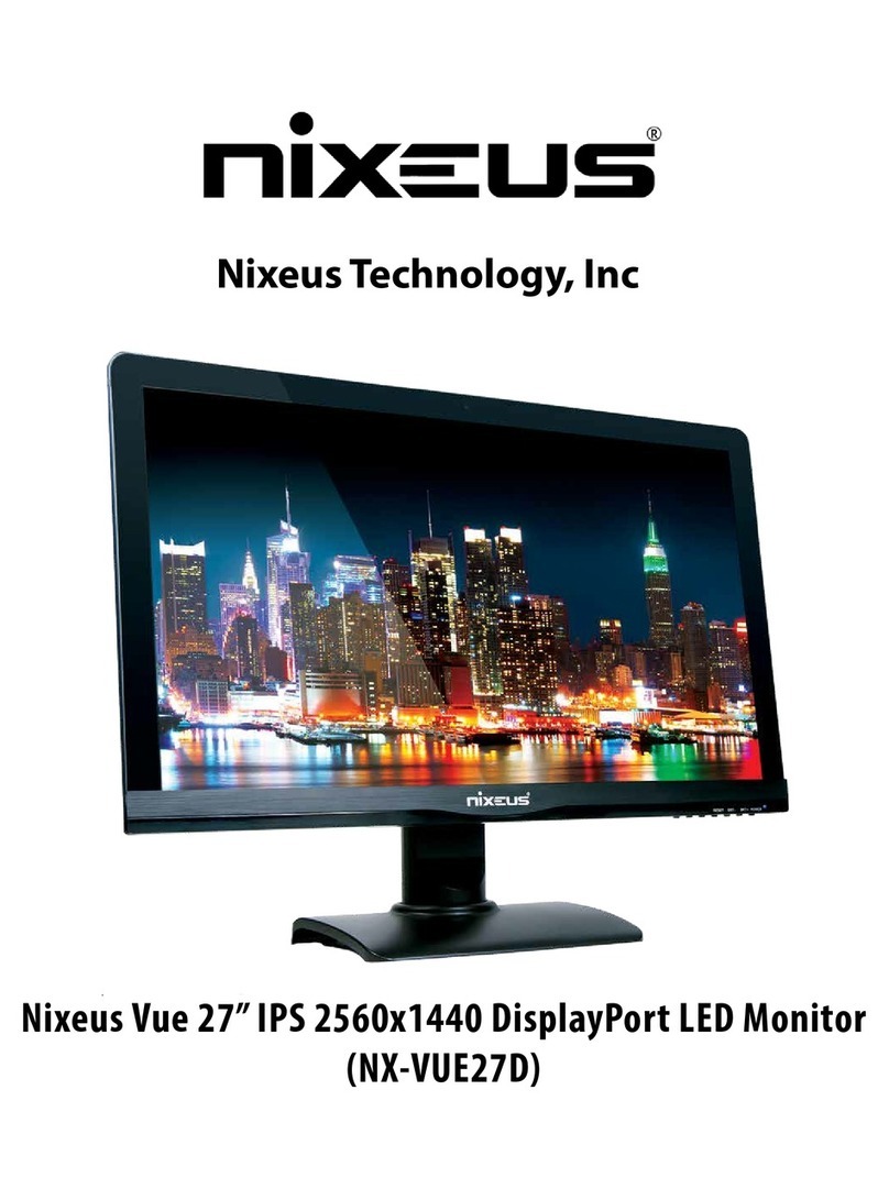 Nixeus NX-VUE27D User manual