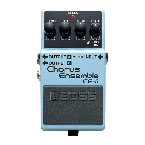 BOSSCO CE-5(T) Service notes