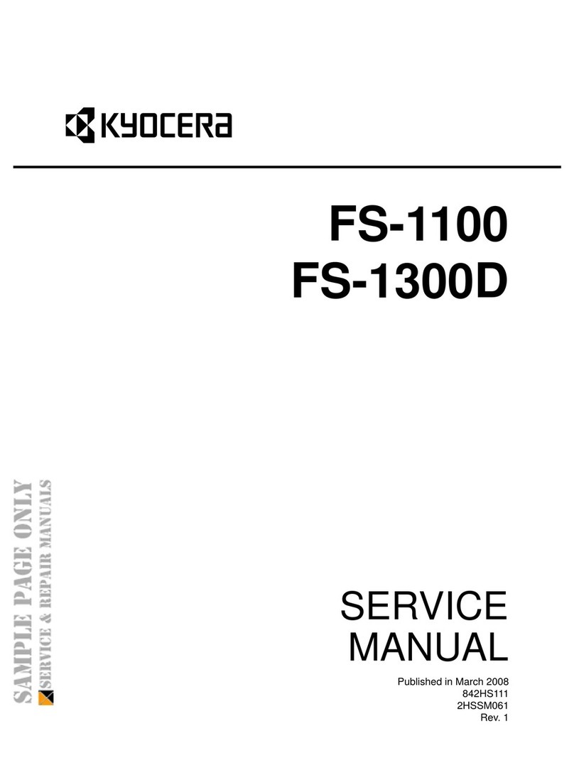 Kyocera FS-1100 User manual