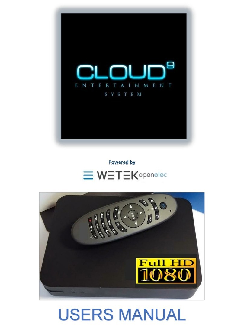 WeTek Cloud 9 user manual