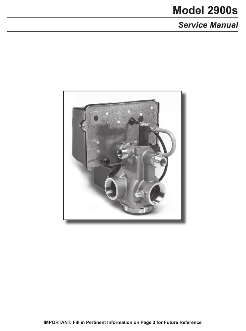 Fleck 2900S User manual