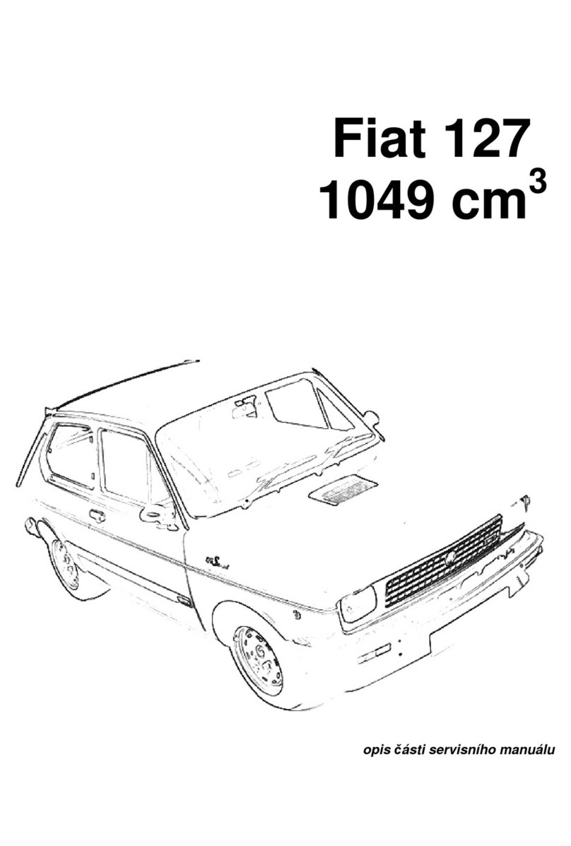 Fiat 127 User manual Fiat 127 User manual