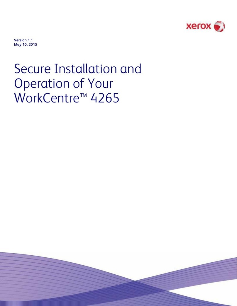 Xerox WorkCentre 4265 Owner's manual