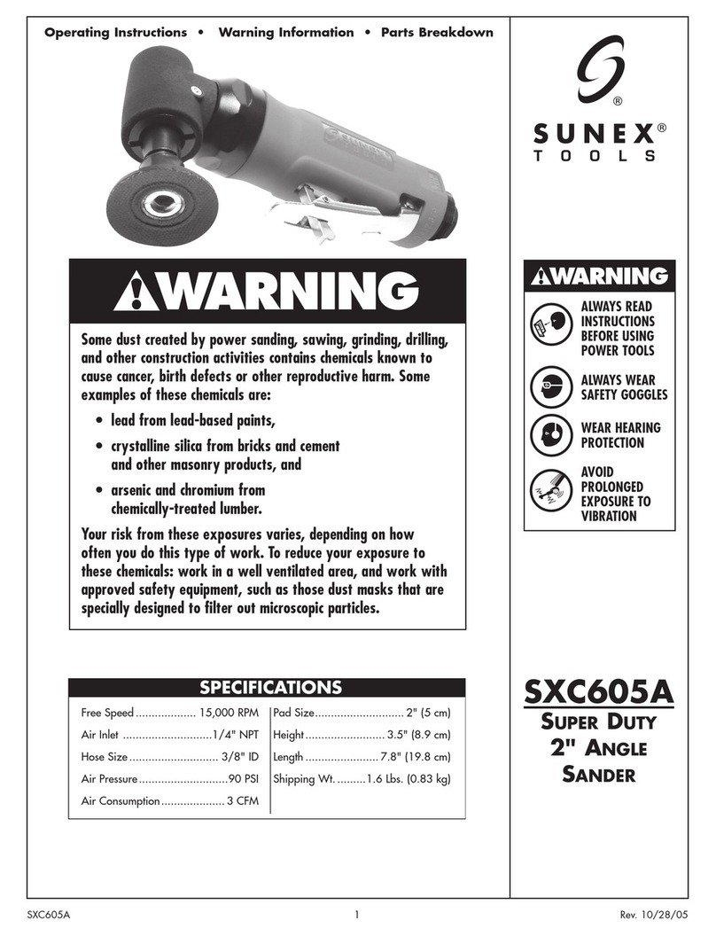 Sunex Tools SXC605A User manual
