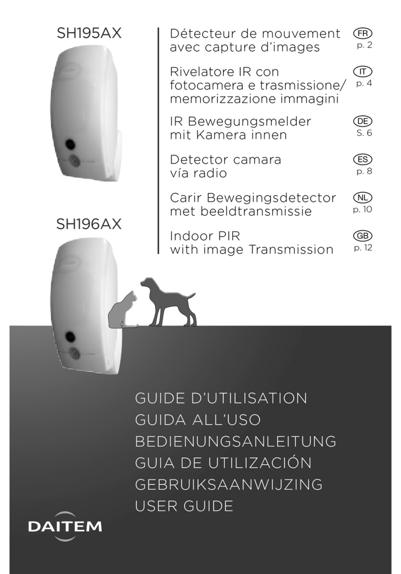 DAITEM SH195AX User manual