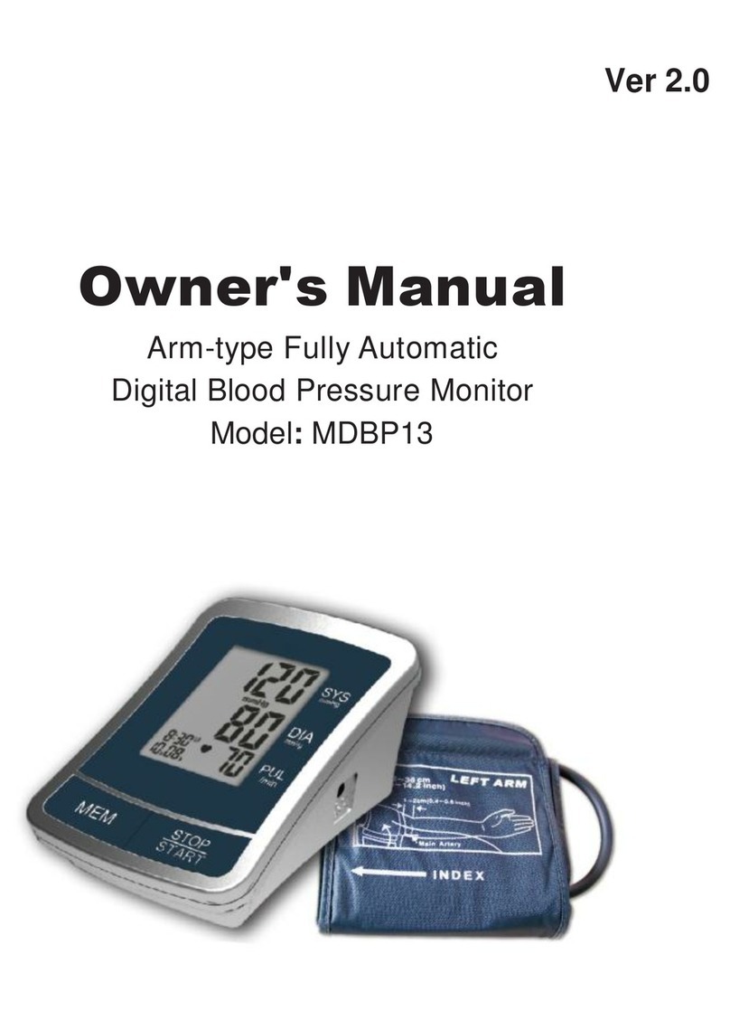 ChoiceMMed MDBP13 User manual