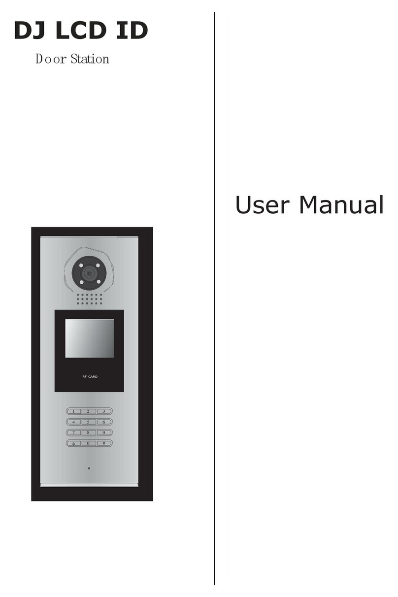 Easydoor DJ LCD ID User manual