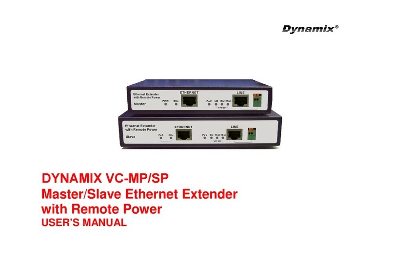 Dynamix VC-MP/SP user manual