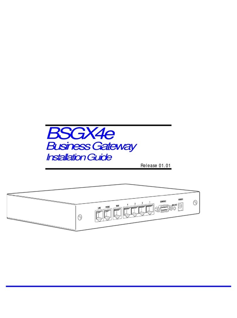 Avaya BSGX4e installation guide