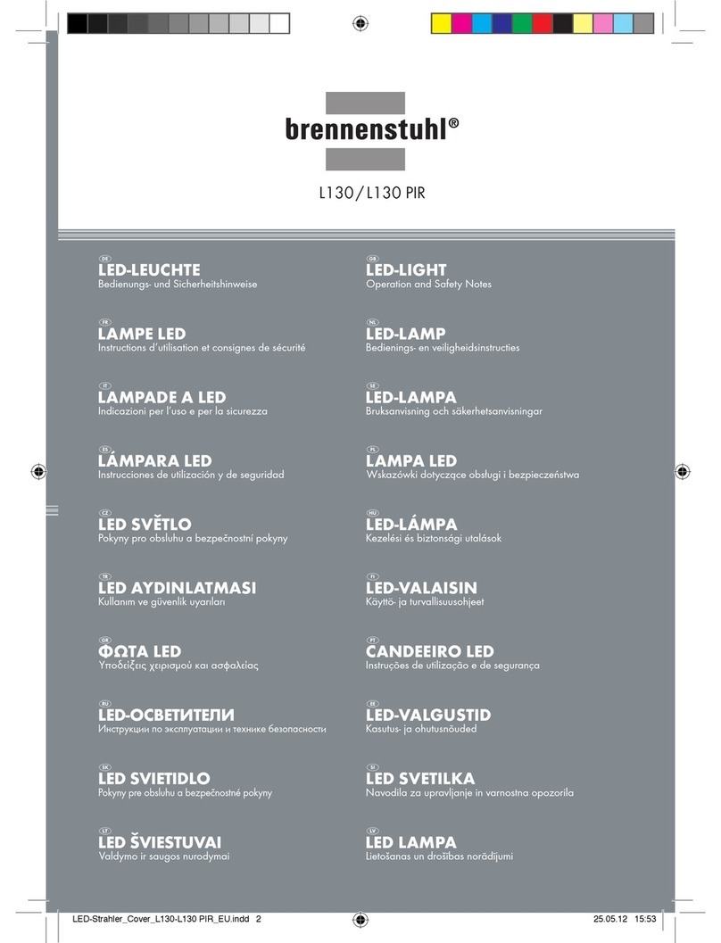 brennenstuhl L130 User manual