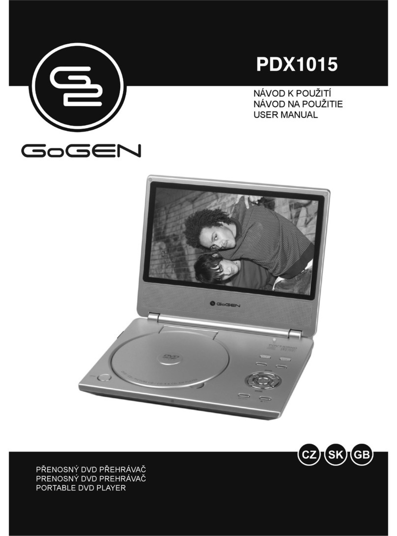 Gogen PDX1015 User manual