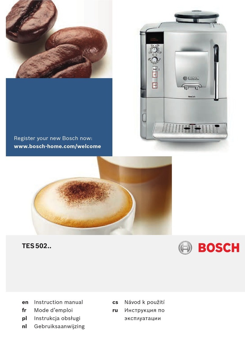 Bosch TES502 series User manual