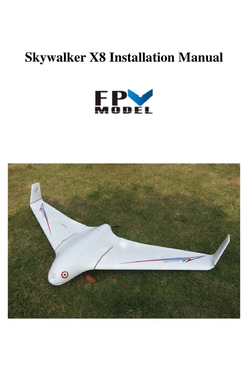 FPV Model Skywalker X8 installation manual FPV Model Skywalker X8 installation manual