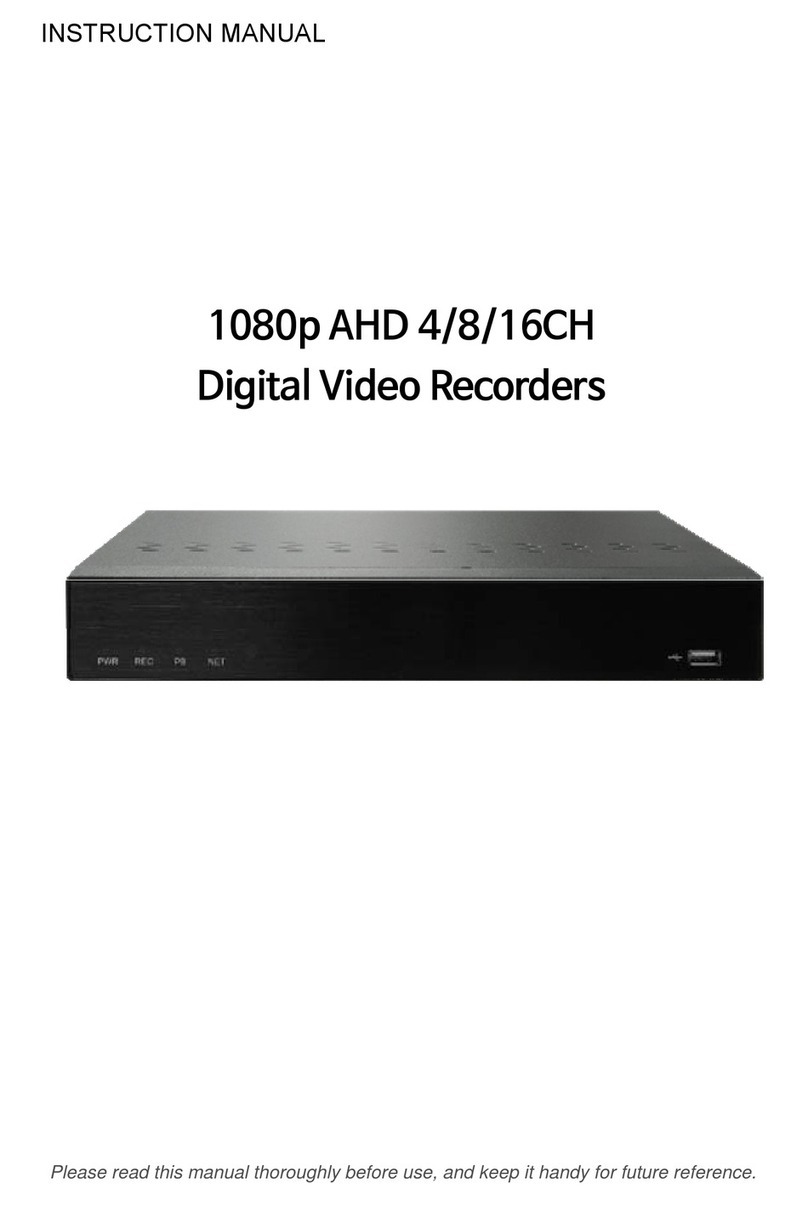 AtVideo 4CH AHD DVR instruction manual