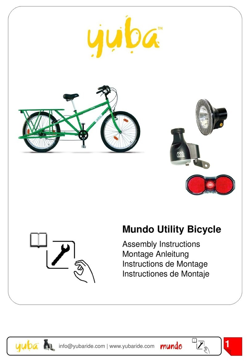 Yuba Mundo Assembly instructions