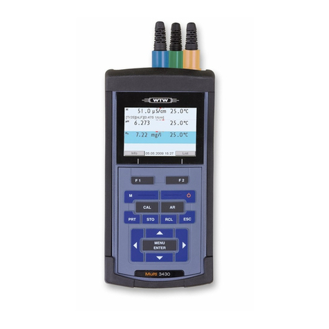 wtw Multi 3430 User manual