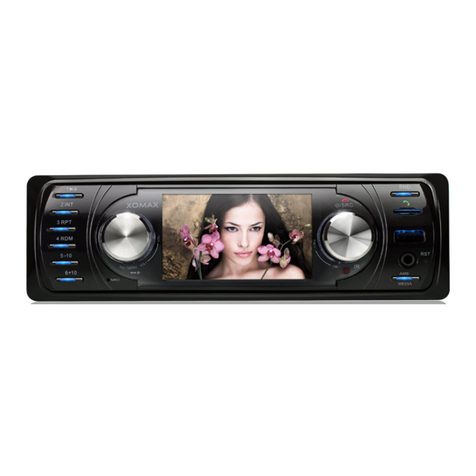Xomax XM-VRSU311BT User manual