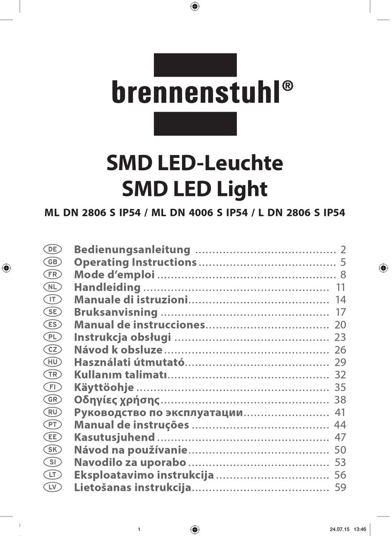 brennenstuhl ML DN 2806 S IP54 operating instructions