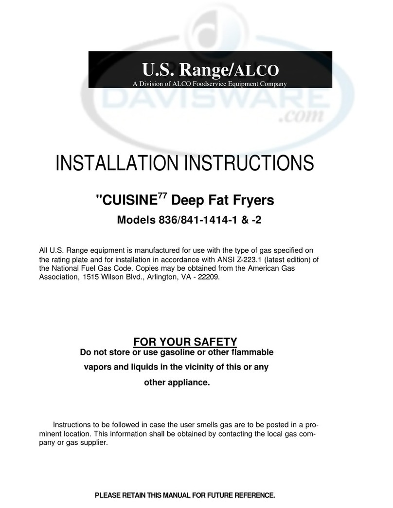 U.S. Range 836-1414-1 installation instructions U.S. Range 836-1414-1 installation instructions