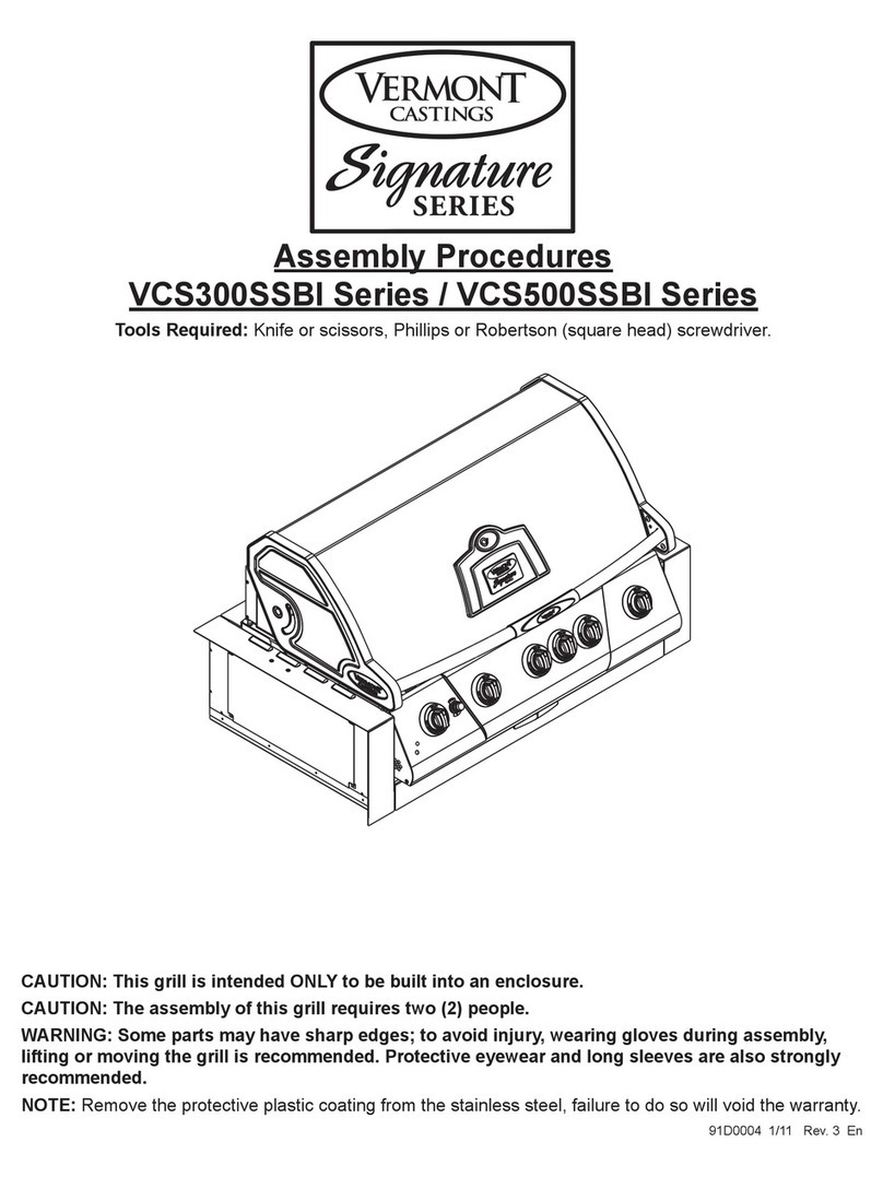 Vermont Castings VCS300SSBI Series Manual