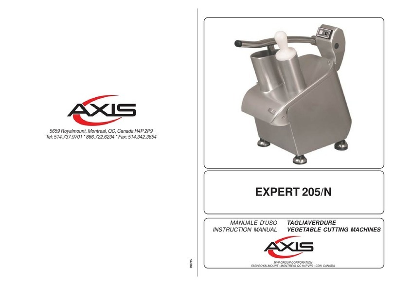 Axis EXPERT 205/N User manual