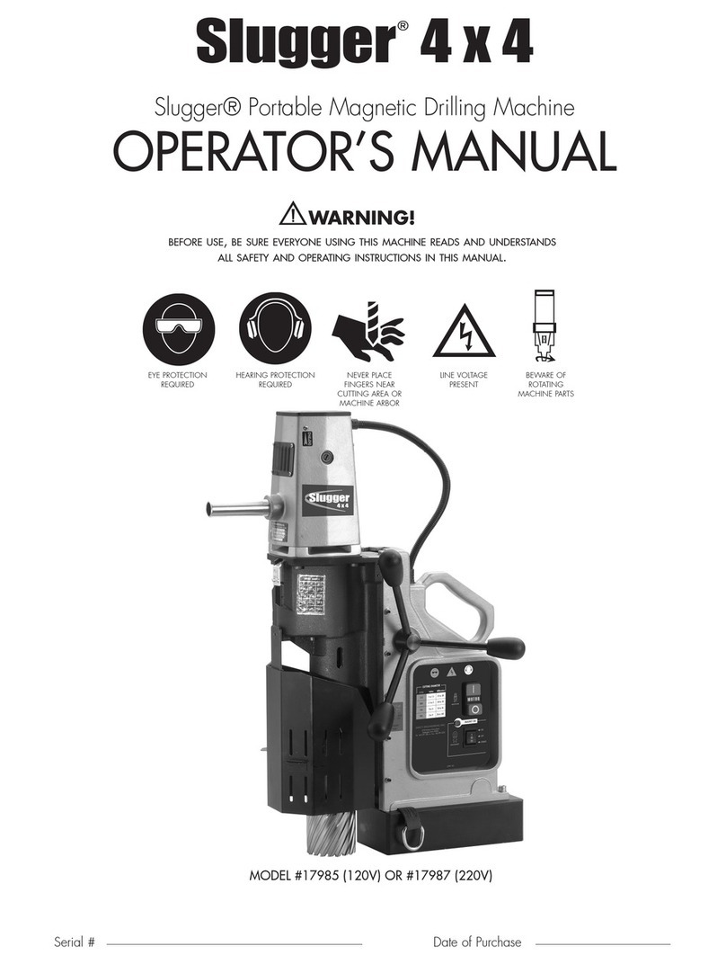 Slugger 17985 User manual