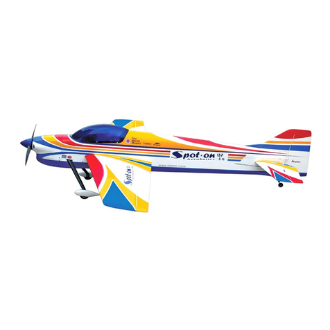 The World Models Manufacturing SPOT-ON 120 AEROBATICS instruction manual
