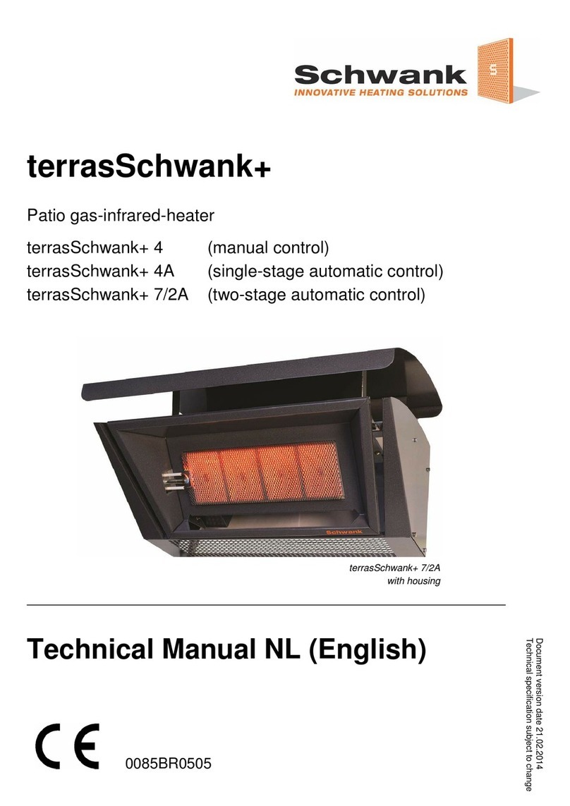 Schwank terrasSchwank+ 4 User manual Schwank terrasSchwank+ 4 User manual
