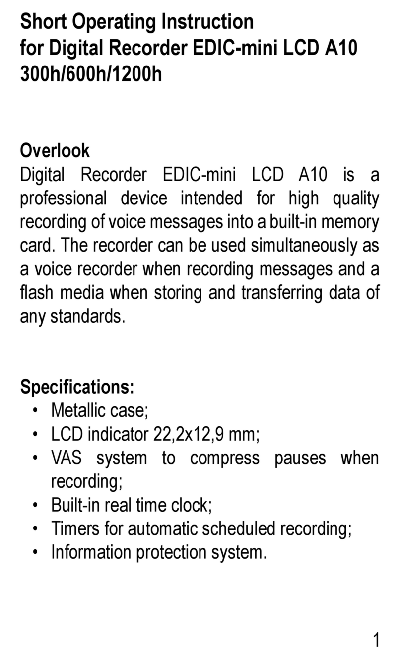 TS-market EDIC-mini LCD A10 User manual
