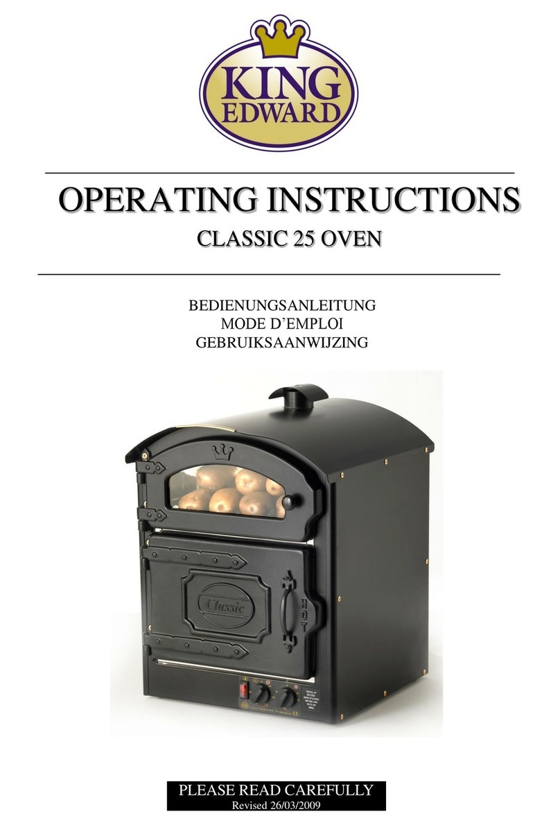 King Edward CLASSIC 25 operating instructions