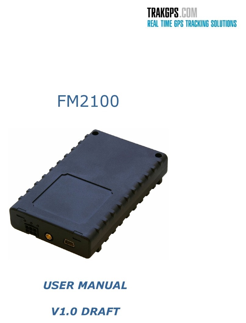TrakGPS FM2100 user manual