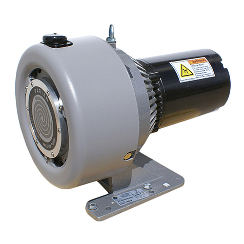 Varian triscroll 600 User manual