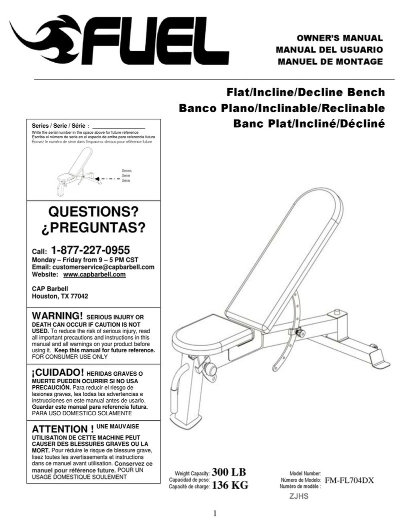 Fuel FM-FL704DX owner's manual