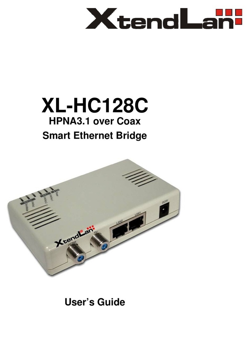 XtendLan XL-HC128C User manual