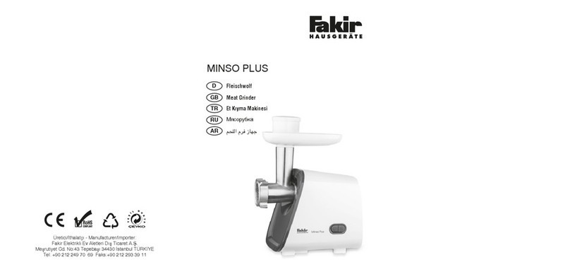 Fakir MINSO PLUS User manual